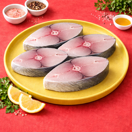 King of Hearts ! Fresh Kingfish/Surmai Steaks