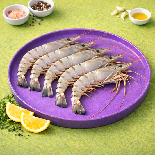 Prawns Pro ! Fresh Medium Prawns (60-70 pieces/kg)