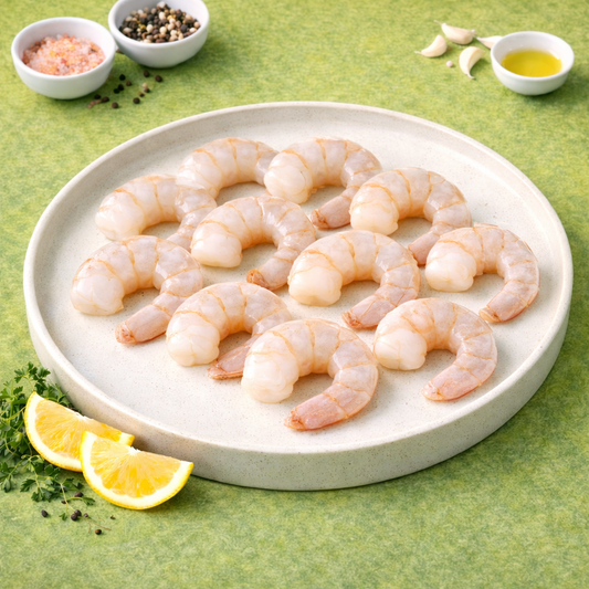 Prawns Mini - Fresh, Cleaned & Deveined (80-100 pieces/kg)