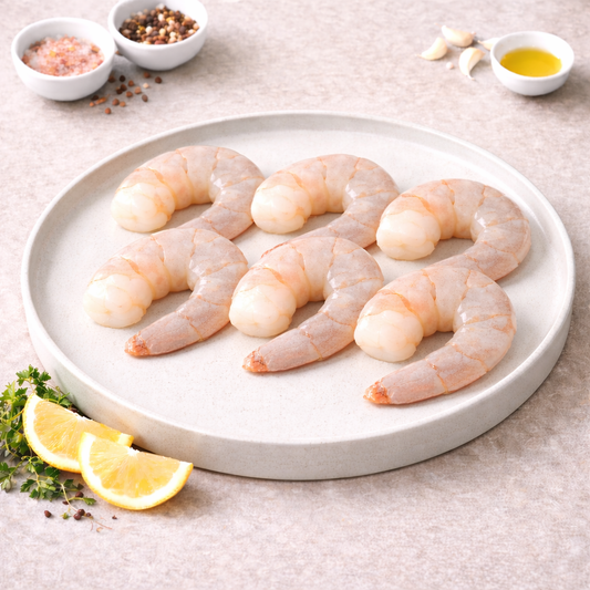 Prawns Pro Max - Fresh, Cleaned & Deveined (30-40 pieces/kg)