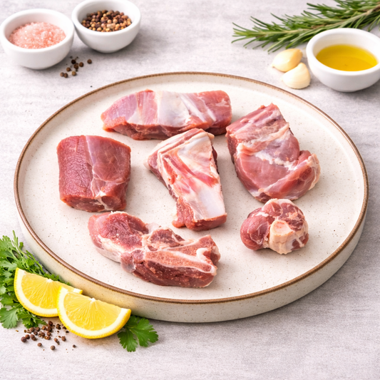 Leggie ! Fresh Mutton Leg Curry Cut